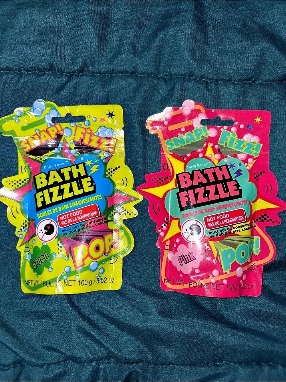 2 - Body Rave Bath Fizzle Pop - NWT